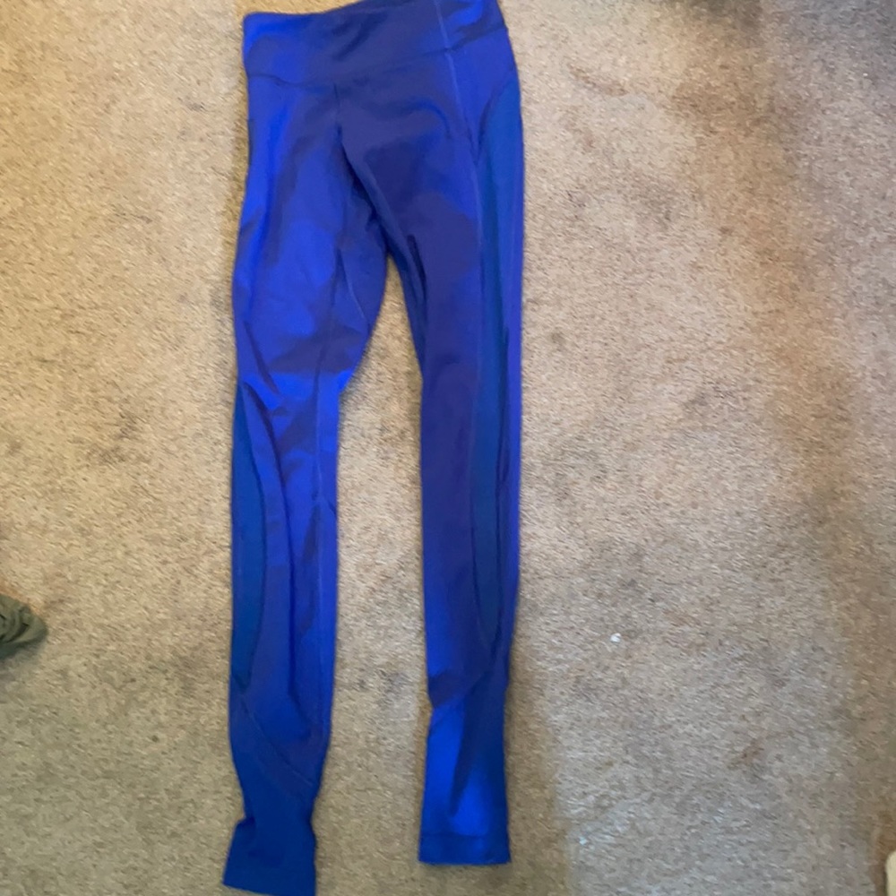 blue lululemon leggings